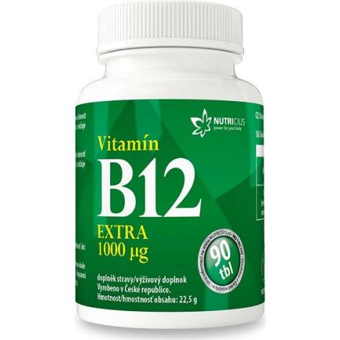 Vitamín B12 EXTRA 1000mcg tbl.90